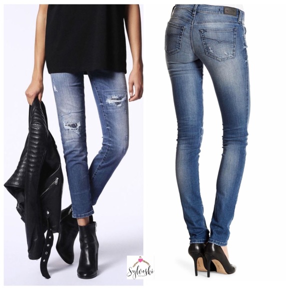 🔥Diésel Grupee Súper Slim Skinny Low Waist - Picture 3 of 8